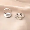 Bolsa de oro de 14 quilates con retención de color, soporte para anillo de perla adhesiva, accesorios de joyería hechos a mano, anillo suelto, anillo abierto, anillo