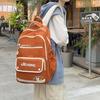 Mochila Nueva de Moda para Estudiantes Universitarios, Versátil Moderna Ligera Simple Elegante Mochila de Mujer para Preparatoria