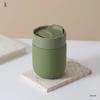 Taza de Viaje de Silicona Cerámica Estampada Personalizada Venta al por Mayor Taza de Cerámica Personalizada Taza Escandinava con Buena Apariencia