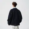 Chaqueta de Mezclilla Retro Americana Color Original para Hombre, Marca de Moda, Estilo de Gama Alta, Ropa de Mezclilla 2026, Chaqueta de Estilo Holgado y Casual