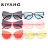 Novo Estilo Armação Personalizada Óculos de Sol Infantis Moda Street Fotografia Óculos de Sol Tendência para Meninos e Meninas Óculos de Sol Infantis Fofos