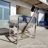 Alimentador de aço inoxidável alimentador carregador de partículas em pó seco funil grande transportador de parafuso atacado pode ser ajustado.