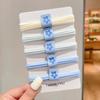 Cuerda para el Pelo Payon para Niños Alta Elasticidad y Duradera Anillo para el Pelo de Bola para Niñas Adorno para la Cabeza Tendones de Goma Simples para Niñas No Saludan al Pelo
