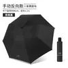 Venda Direta de Fábrica Guarda-chuva Personalização Guarda-chuva Publicitário de Uso Duplo para Sol e Chuva Em Estoque Atacado Guarda-chuva Dobrável Totalmente Automático UV Impressão Personalizada LOGOTIPO