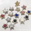 Celebridad de Internet Sailor Moon Lujo Accesible Joyería para Uñas de Aleación Incrustada de Diamantes Serie Chica Mágica Decoración de Uñas Estrella de Cinco Puntas