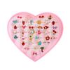 Anillo para Niños de Aleación con Goteo de Aceite de Dibujos Animados Lindo Joyería de Princesa Hermosa Joyería para Manos Estilo Mixto 36 Piezas 1 Caja