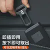 Correa de Seguridad para Coche con Extensión de Bayoneta Hebilla de Seguridad de Aleación de Zinc Correa para el Hombro Hebilla Colgante Fundida Hebilla de Correa de Tejido Multifunción