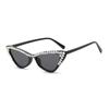 Óculos de sol Cat eye Diamond 5298 dopamina hot girl doce legal moda Diamond nicho fofo à prova de UV