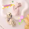 Desenho Animado Fofo Gato de Pelúcia Pingente Boneca Boneca Pequena Pingente de Bolsa Chaveiro Broche Acessórios Roupas DIY