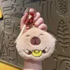 Nuevo Monedero de Peluche de Capibara Colgante Muñeca Capibara Llavero Muñeca Bolsa de Almacenamiento Creativa Adornos