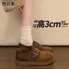 Zapatos Birkenstock Retro de Cuero Genuino Cobertura Total para Mujer Otoño 2026 Nuevo Estilo Versátiles Suela Suave Mocasines sin Cordones