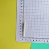 Estilo coreano ins clipe de bico de pato quadrado fino colorido fosco simples elegante clipe para parte de trás da cabeça de menina clipe para franja acessórios de cabelo
