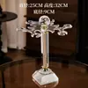 Suporte para Taças de Vinho de Cristal com Diamantes Dourados Estilo Ins de Luxo Leve Estilo Moderno Taças de Vinho para Hotéis, Atacado de Fabricantes