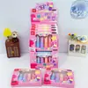 Novo Produto Cultural e Criativo: Borracha Apagador de Batom Sugar Time Série Cores Macaron, Borracha Compacta Criativa em Formato de Batom Atacado