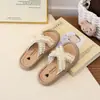 Zapatillas Versátiles para Niñas, Elegantes y a la Moda, para Exteriores, Novedades de Verano 2026, Sandalias Casuales Diarias de Perlas para Niños Medianos y Grandes