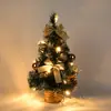 Ornamentos de Mesa 40cm Luzes de Árvore de Natal Luzes Decorativas Pinheiro Mini Árvore Decoração de Feriado Presentes de Ano Novo