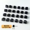 Mini Pinza Negra, Nuevo Pinza Pequeña para Flequillo, Pasador para Fijar el Cabello, Accesorio para la Frente, Pinza Lateral, Pasador para Trenzar