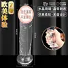 Dildo de Vidrio Deba Mini Transparente Cristal Simulación Dildo Manual Ventosa Dispositivo Erótico de Masturbación Femenina