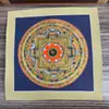 Mandala Nepalesa Xizang Dourada Quente Pintada à Mão Tamanho 26*26 Núcleo do Cartão