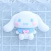 Nuevo Perro Blanco Perro de Orejas Largas Lindo Dibujo Animado DIY Accesorios de Goma Blanda Pasador para el Cabello de Niños Parche Decorativo Agujero Hebilla para Zapatos Pantuflas