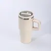 Nueva Taza de Coche de Segunda Generación de 20 oz con Asa, Taza de Acero Inoxidable 304 con Aislamiento al Vacío, Portátil y Compacta para Uso al Aire Libre