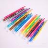 Venta al por mayor crayón giratorio de 18 colores pincel para pintar niños pincel para lavar pinceles pluma de arte tipo 1018 bastón de pintura al óleo