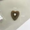 Accesorios de Aleación con Corazón de Terciopelo Retro Joyería Elegante de Diamante y Perla Accesorios para el Cabello Hechos a Mano Material de Parche para Funda de Teléfono Móvil
