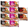 Pacote com 10 Macarrões Premium com Molho de Gergelim Óleo Vermelho, Sopa Picante e Azeda, Ramen de Carne, Macarrão Seco, Macarrão Instantâneo para Pessoas Preguiçosas em Repartições