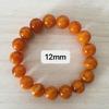 Pulsera de cuentas redondas de grano de reflujo de cera de abeja vieja waxy full jujube bead bracelet Ámbar viejo 108 cuentas lote