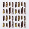 Runyang Joyería Cristal de Té Natural Cristal Único Piedra Bruta Desmagnetizada Piedra Triturada Cuarzo Ahumado Piedra Energética Piedra Difusora Decoración DIY