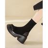 Botines Estilo Europeo para Mujer Tacón Grueso Otoño e Invierno 2023 Nicho Suela Gruesa Botas Elásticas Aumentadas Botines Casuales Ajustados Tendencia ins