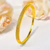 Joias francesas antigas em ouro de areia pulseira gypsophila feminina luxo leve senso de alta qualidade fivela de diamante pulseira de ouro pulseira da moda atacado