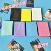 Película de tarjeta esmerilada para macarrón, boca plana, engrosada, 20 micras, álbum de estrellas para estudiantes, película pequeña tipo Polaroid Kaka, salida de fábrica