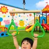 Esportes de Tirolesa Infantil, Tirolesa Aérea, Poste Macaco, Equipamento de Deslizamento, Equipamentos de Puxador Aéreo Externos, Poste de Diversão Não Motorizado