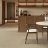 Piso de plástico de piedra SPC, imitación microcemento para azulejos cerámicos, piso entrelazado engrosado para renovación de interiores