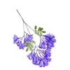 Jacaranda Simulado al por Mayor Planta Verde de Ingeniería Decoración de Arreglo Floral Patio Lila Flor Azul y Morado Accesorios de Fotografía