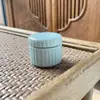 Latas de Té, Latas Selladas de Cerámica, Latas Mini de Lipstick, Cajas de Rubor, Botellas Dispensadoras Cosméticas Retro para Polvos y Bálsamos