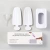 Caja de almacenamiento de polvo para uñas postizas, caja de polvo suelto, lentejuelas, caja de polvo doble francesa de reciclaje, herramienta de almacenamiento de polvo brillante Espejo Mágico