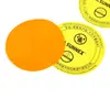 Etiquetas autoadhesivas personalizables al por mayor, a prueba de tres (agua, aceite, suciedad), adhesivo fuerte, impermeables, resistentes al aceite, pegatinas de advertencia, rasgables, pegatinas autoadhesivas sin dejar rastro