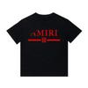 Marca da Moda Algodão Gola Redonda Combina com Tudo Moda Marca da Moda Estampa de Letras Nicho Americano Verão Camiseta de Manga Curta para Homens e Mulheres Casal