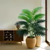 Plantas Verdes Simuladas de Venta Caliente Transfronteriza, Árboles Falsos de Girasol, Hojas de Hierro, Plantas en Maceta para Sala de Estar Interior, Bonsái de Decoración para Paisajismo