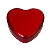 Caja de hojalata extragrande en forma de corazón, flor de jabón, joyería, dulces, regalo, caja de hierro, caja de metal de color, se puede agregar logo