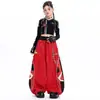 Traje de Baile de Jazz para Niñas Estilo Coreano Moderno Genial Estilo Hip Hop Conjunto de Performance para Escenario Ropa de Práctica Genial Americana de Jazz