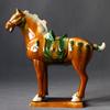 Tang Sancai Cavalo Cavalo de Cerâmica Seis Enfeites de Cavalo Presente de Artesanato para Casa Cavalo para Enfeites de Sucesso Objeto Imediatamente Rico