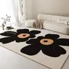 Tapete de sala de estar estilo ins sofá mesa de centro cobertor tapete doméstico antiderrapante absorvente quarto tapete de cabeceira closet tapete