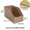 Caixas de Armazenamento para E-Commerce Supermercados, Categorizadas para Entrega e Separação, Caixas de Papel Inclinadas, Caixas de Armazenamento de Classificação de Peças para Armazém de Cinco Camadas Extra-Resistentes