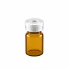 Frasco rosa con tapa de presión 3ml empaque de esencia para salón de belleza botella de muestra para cuidado de la piel en stock, sellado y fácil de llenar