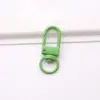 Hebilla de Puerta Colorida Pintada Aleación de Zinc Llavero Universal Hebilla Gancho Hebilla de Peluche de Dibujos Animados Accesorios para Joyería DIY Venta al por Mayor