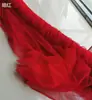 Piel de pasta de frijol suave tono de piel tono carne negro ajuste ceñido tejido de malla suave vestido de novia vestido de noche falda red de caída tela suave