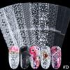 Transfronterizo Caliente Arte de Uñas Papel Estrella Viento ins-caliente Flor Pequeña Estrella Negra Tinte de Uñas Papel de Transferencia para Uñas papel de transferencia para uñas uñas